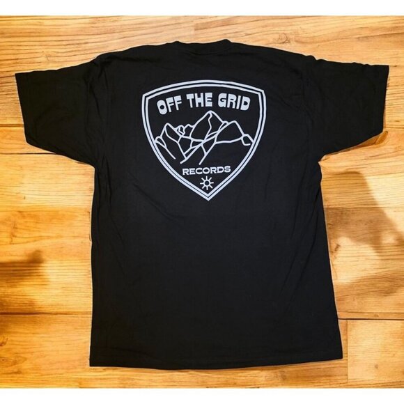 John Summit Other - John Summit Off The Grid Records T-Shirt Mens XL Black EDM Sold Out Logo…